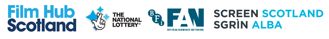 Film Audience Network British Film Institute and Film Hub Scotland logos